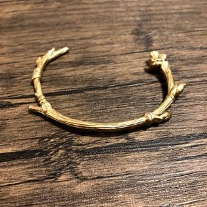 Gold "Branch" Bracelet